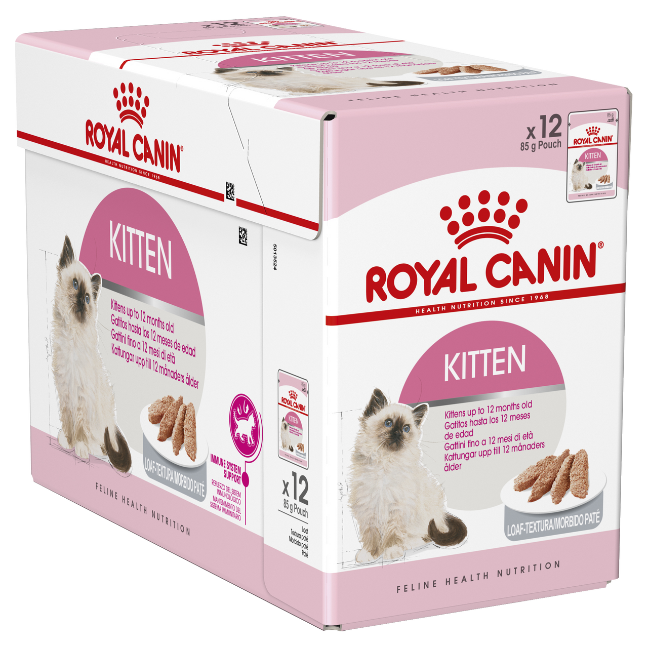 12x85g Royal Canin Kitten Mousse - Cibo Umido per Gatti 12x85g Royal Canin Kitten Mousse - Cibo Umido per Gatti